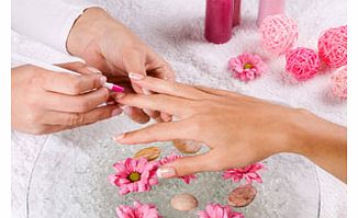 Girl Manicure and Pedicure for Two at