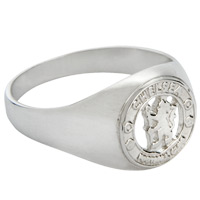 chelsea Ladies Cut Out Ring Sterling Silver.
