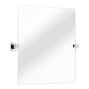 Chelsea Wall Mounted Mirror, Stainless Steel
