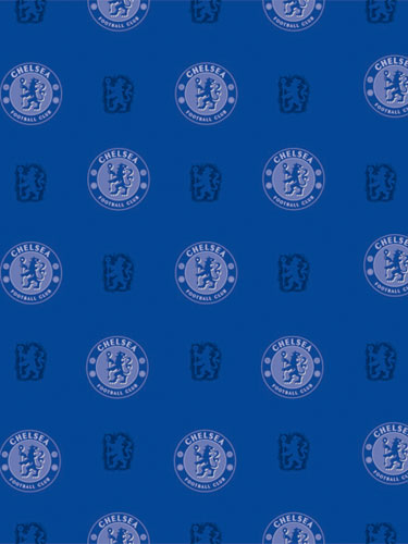 Chelsea Wallpaper and#39;Blue Crestand39; Design