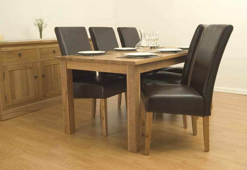 Cheltenham 6ft Solid Oak Dining - Table Only -