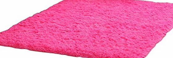 CHENGYANG Non-Slip Area Rugs Soft Area Carpets Contemporary Bedroom/Living Room/Sofa Rugs Rose 140cm x 200cm