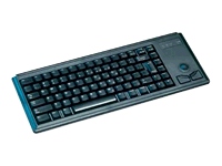 Slim Line G84-4400 - keyboard , trackball
