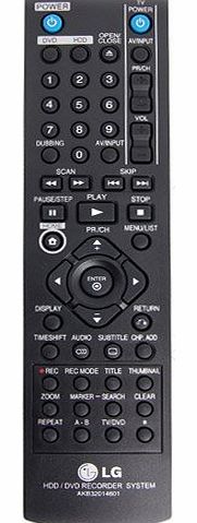 CHERRYPICKELECTRONICS *BRAND NEW* LG REMOTE CONTROL FOR DVD / HDD RECORDER MODEL RH266