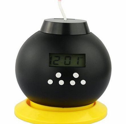 Cherrys Store Bomb Alarm Clock - Vibrating Fun Novelty Gift with Money Box Coin Bank - UK Dispatch - Cherrys Store