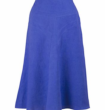 Chesca Linen Skirt, Blue
