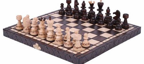 ChessCentral The Caliph - Unique Wood Chess Set, Chess Board 