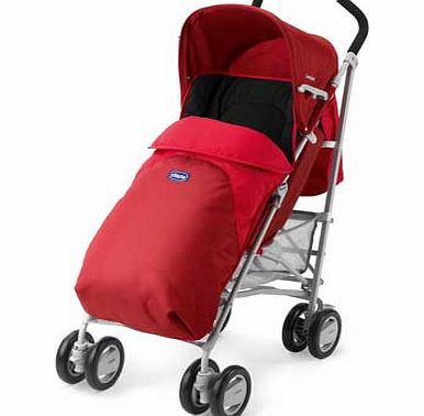 London Pushchair - Red Wave