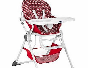 Chicco Pocket Lunch Highchair - Red Wave 10188479