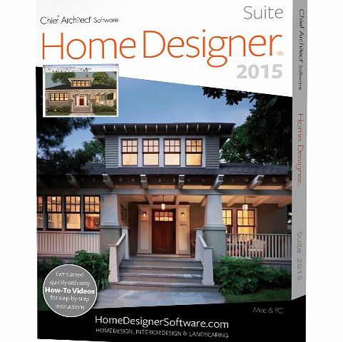 Chief Architect Home Designer Suite 2015 (PC/Mac)