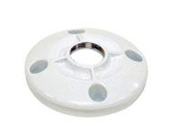 Round Ceiling Plate (15cm) - White
