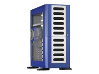 CX-03 Series Blue Tower Case with USB/Firewire Audio Port