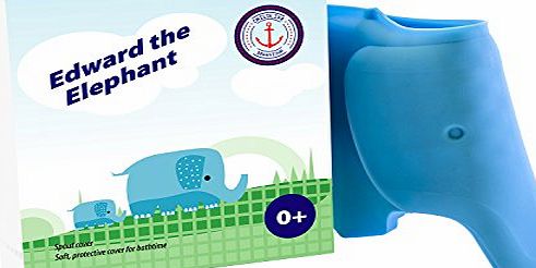 Childlike Behaviour Edward the Elephant Silicone Baby Bath Tap Cover/Spout Cover by Childlike Behaviour. Essential for Baby Safety and Great for Baby Shower Gift