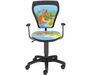 Childrens dinosaur operator chair