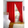 Childrens Lined Curtains - Red 72s