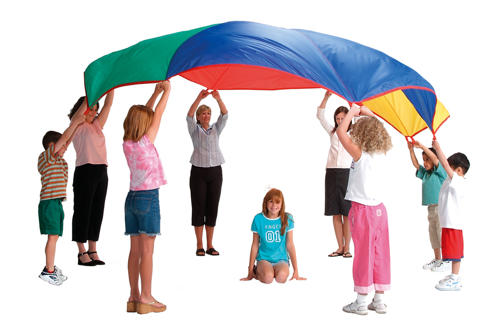 Childrens Parachute Game and Play Mat