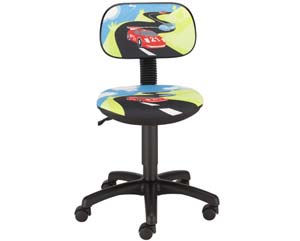 Childrens racing cars task chair