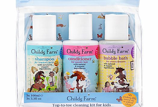 Childs Farm Top To Toe Cleaning Kit for Kids