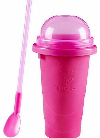 Chill Factor Squeeze Cup Slushy Maker - Pink