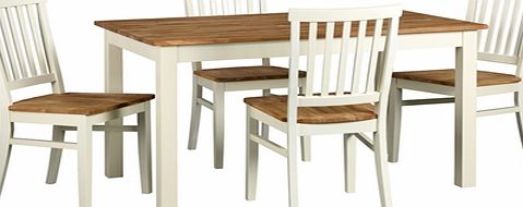 Chiltern Painted Dining Set with 4 Chairs 613.004