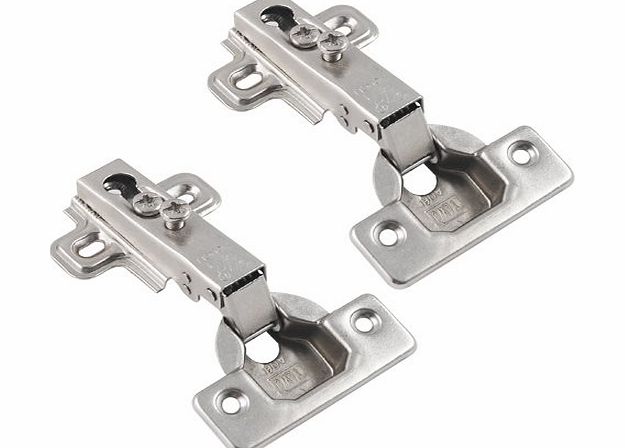 chinkyboo 2pcs Close Kitchen Cabinet Door Hinge Cupboard Inset Concealed