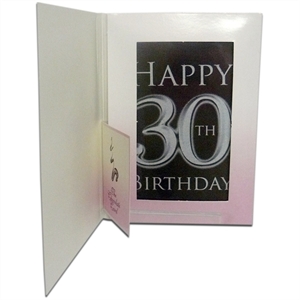Chocolate 30th Birthday Card