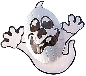 Chocolate ghosts - Bag of 10