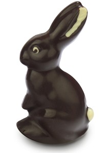 Dark chocolate Easter bunny (large)