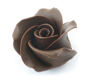 Dark chocolate roses - Box of 15 Dark Chocolate