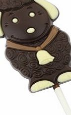 Chocolate Trading Co Easter lamb, dark chocolate lollipop - Best