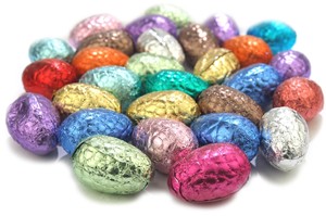 Chocolate Trading Co Filled mini Easter eggs - Bulk drum of 230