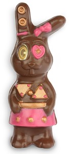 Chocolate Trading Co Funky milk chocolate Easter bunny (girl)