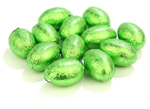 Chocolate Trading Co Green mini Easter eggs - Bulk bag of 620