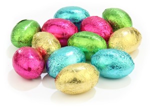 Chocolate Trading Co Mixed colours mini Easter eggs - Bag of 100