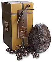Chocolate Trading Co. Oeuf Amande, Dark Chocolate Easter Egg