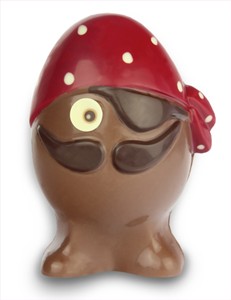 Chocolate Trading Co Pirate, milk chocolate Easter egg