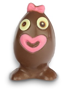 Chocolate Trading Co Pretty face, milk chocolate Easter egg