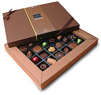 Chocolate Trading Co. Superior Selection, 24 Mostly Dark Chocolate Box