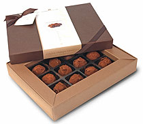 Chocolate Trading Co. Superior Selection, Dusted French Truffles Box
