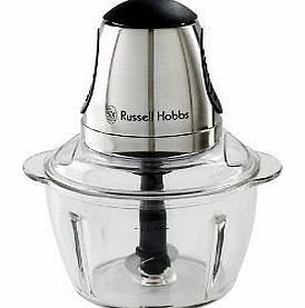 High Quality Russell Hobbs 14568 Mini Food Processor with Glass Chopping Bowl