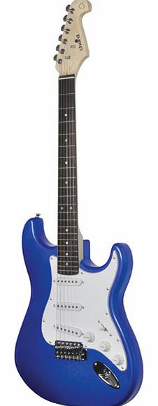 Chord Cal63 Electric Guitar Metallic Blue Gloss