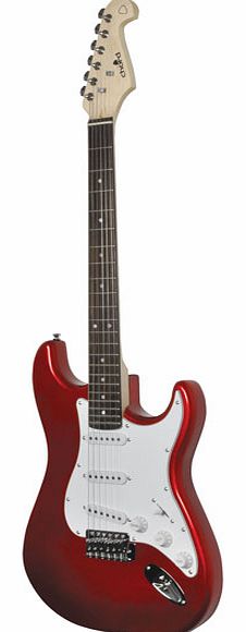 Chord Cal63 Electric Guitar Metallic Red Gloss