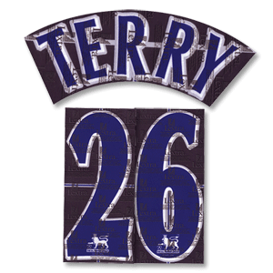 Chris Kay 06-07 Chelsea Away Terry 26 Name and Number