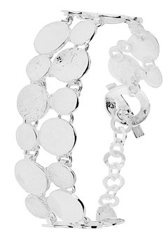 Silver Pendulum Bracelet by Chris Lewis CLPB