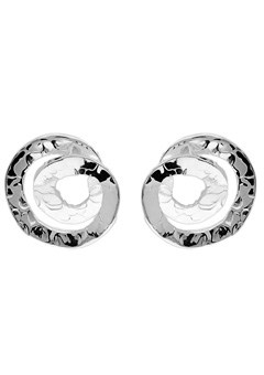 Chris Lewis Silver Spiral Earrings by Chris Lewis CLSE