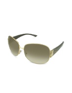 Dior Mixt 1 - Cannage Plaque Round Metal Sunglasses