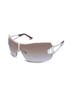 Diorissimo 2 - Cut-out Logo Metal Shield Sunglasses