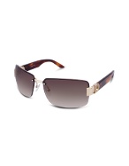 I Love Dior 2 - Logo Cutout Hinge Metal Sunglasses