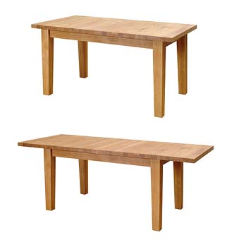 Ardennes Centre Extending Dining Table