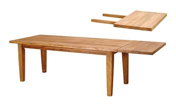 Christian Harold Ardennes Side Extending Dining Table